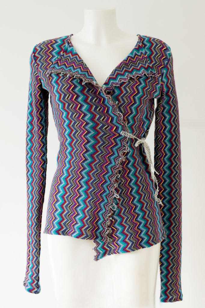 Missonita Lila Wickeljacke, echter Missonistrick, 80% BW/ 20% PL,  Auflage 5 Stück, Gr. 36- 44, 198€