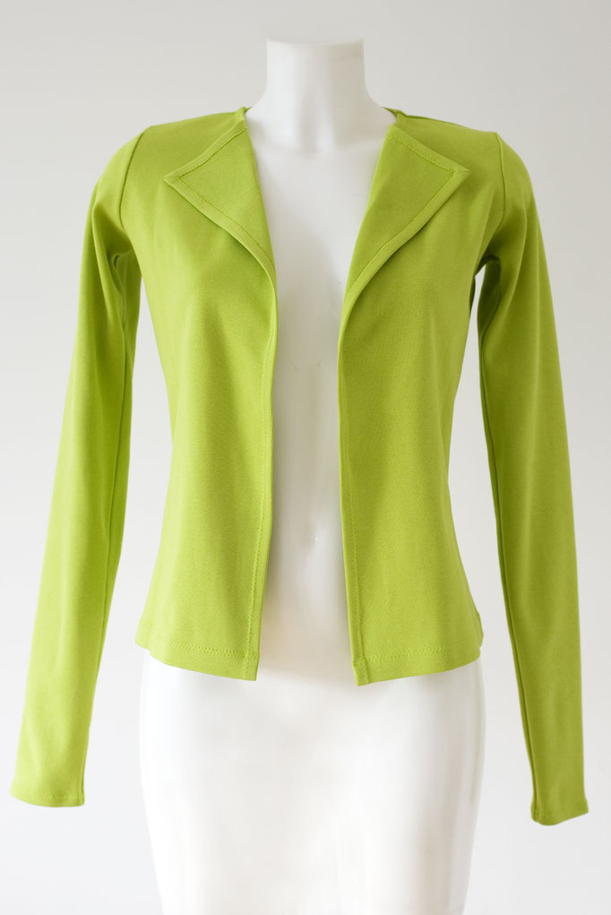 Basic Jacke Kurz Kiwi, 96% Bio- BW (GOTS), Gr. 36- 44, 129€