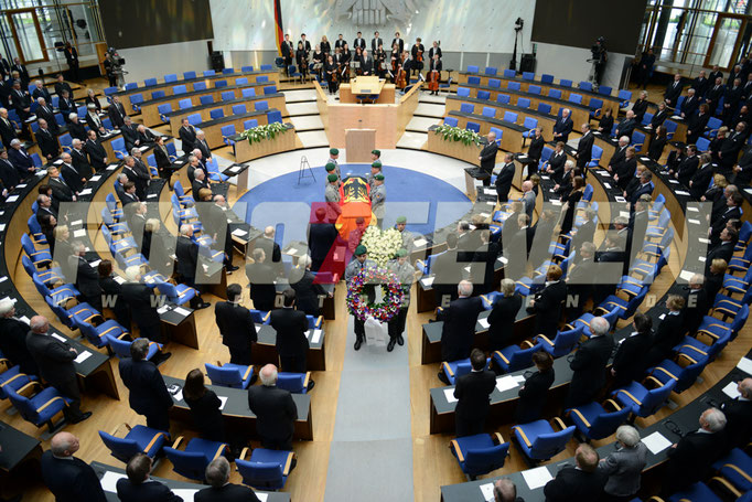 Staatsakt für Hans-Dietrich Genscher Bundesminister a. D.,