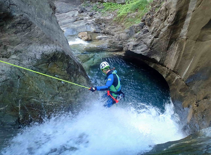 canyoning aventure dans les hautes alpes