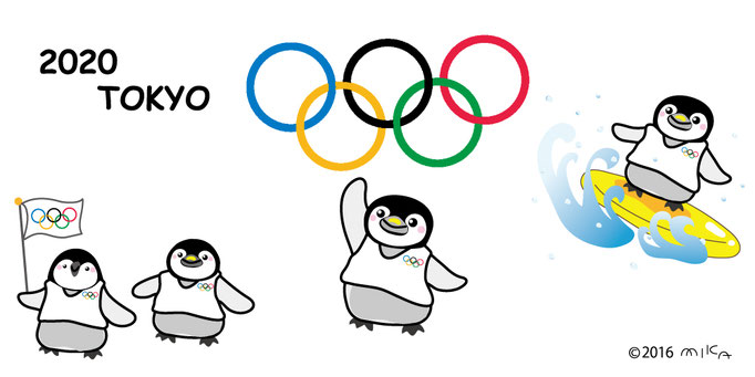オリンピックのペンギンたち