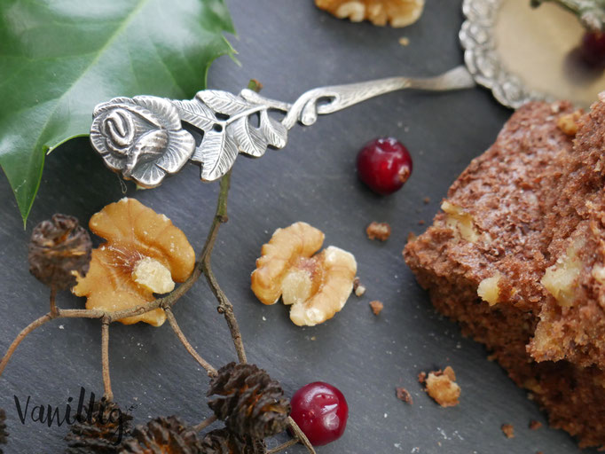 browie, wallnuss, kuchen, schokokuchen,