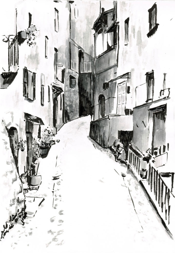 A street in Civitella