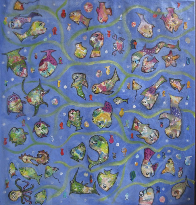 Aquarium (90 x 85 cm) Nr. 1202