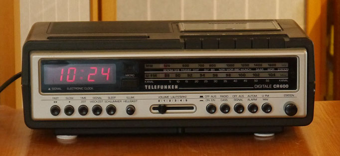 Radiowecker Telefunken<br> Digitale CR 600