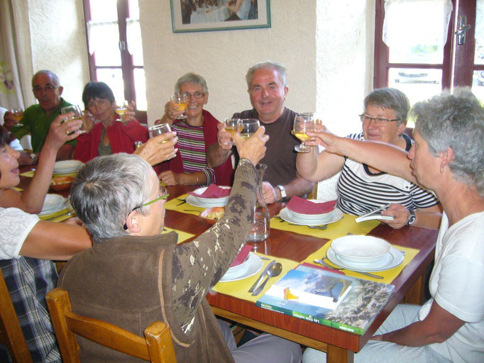 Dîner convivial à la Maison Despourrins