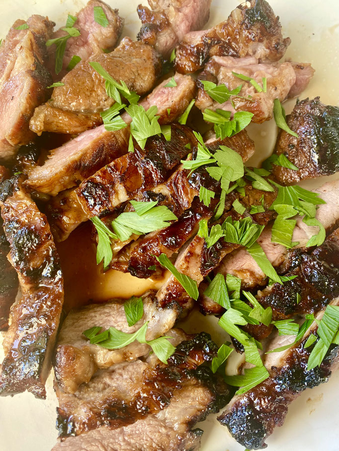 Pan seared pluma Iberique by ZsL 