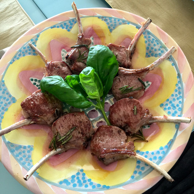 Sautéed lamb chops by ZsL