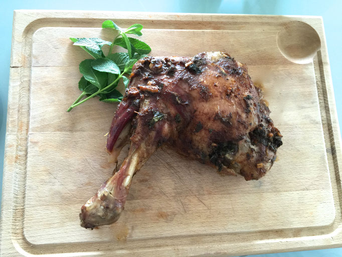 Roasted Leg of lamb by ZsL