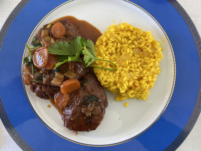 Ossobuco with risotto by ZsL