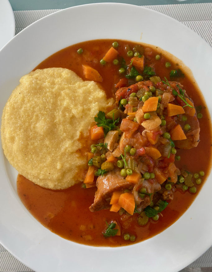 Osobuco with polenta by ZsL