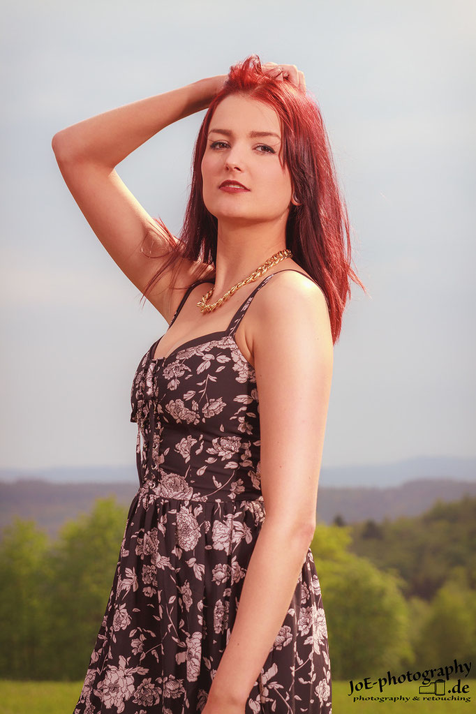 Outdoorshooting mit unserem Model Jana, Mai 2015