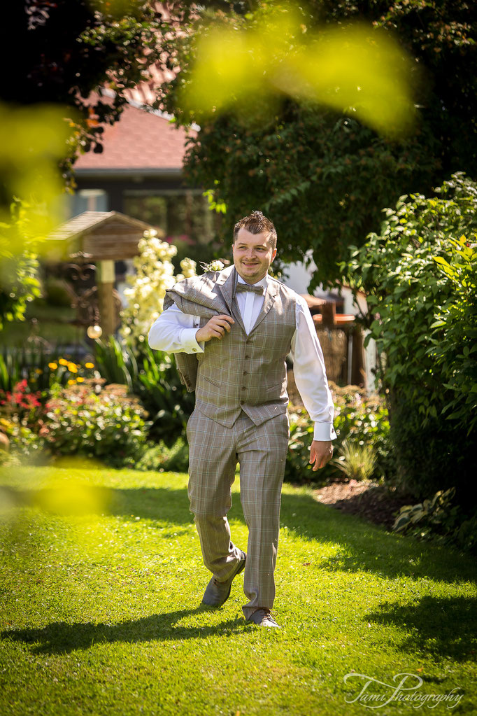 Hochzeitsfotograf, Brautpaarshooting, Marienkirche, Langfurth