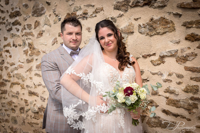 Hochzeitsfotograf, Brautpaarshooting, Marienkirche, Langfurth