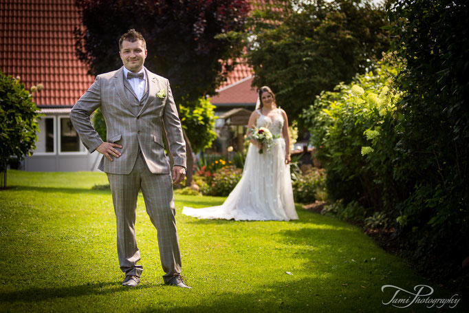 Hochzeitsfotograf, Brautpaarshooting, Marienkirche, Langfurth