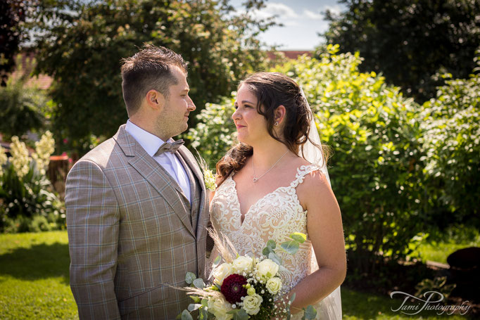 Hochzeitsfotograf, Brautpaarshooting, Marienkirche, Langfurth