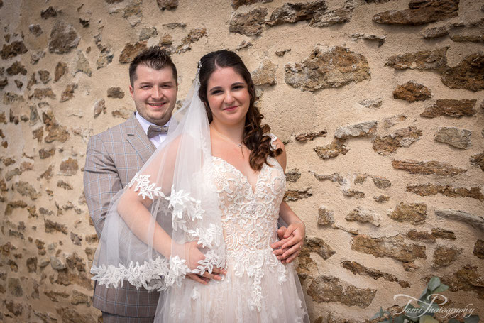 Hochzeitsfotograf, Brautpaarshooting, Marienkirche, Langfurth