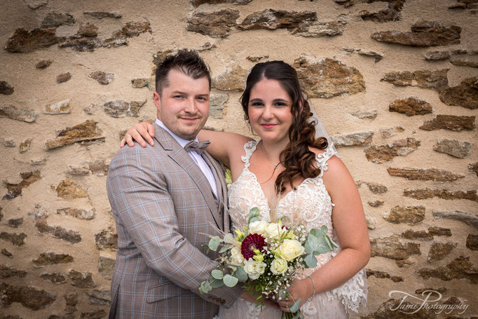 Hochzeitsfotograf, Brautpaarshooting, Marienkirche, Langfurth