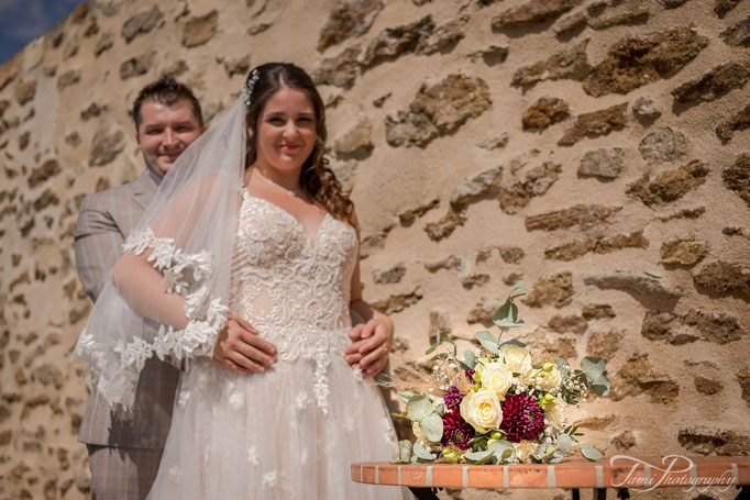 Hochzeitsfotograf, Brautpaarshooting, Marienkirche, Langfurth