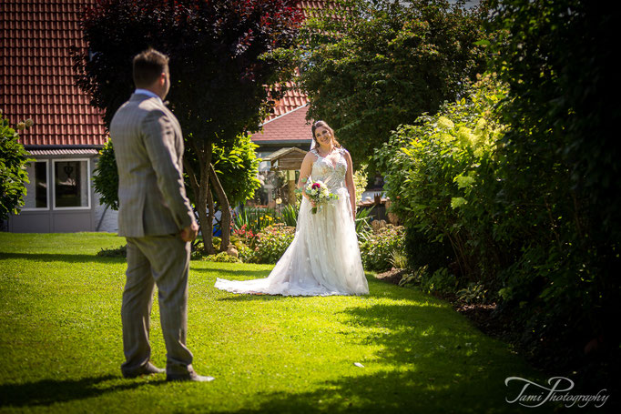 Hochzeitsfotograf, Brautpaarshooting, Marienkirche, Langfurth
