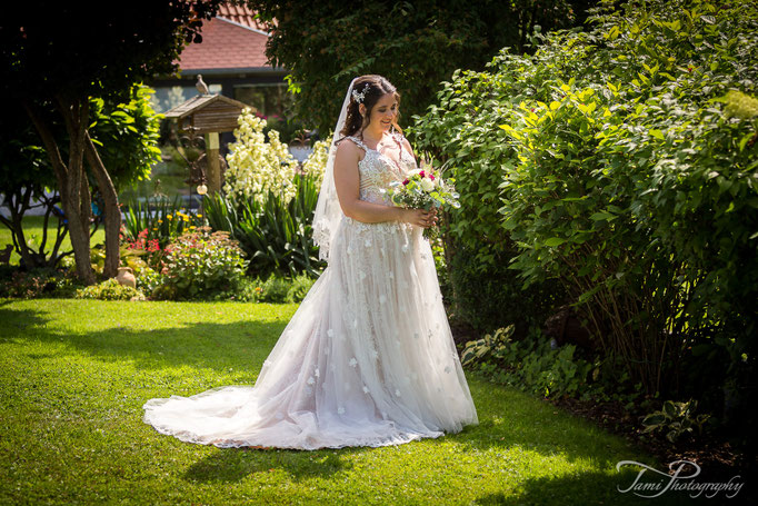 Hochzeitsfotograf, Brautpaarshooting, Marienkirche, Langfurth