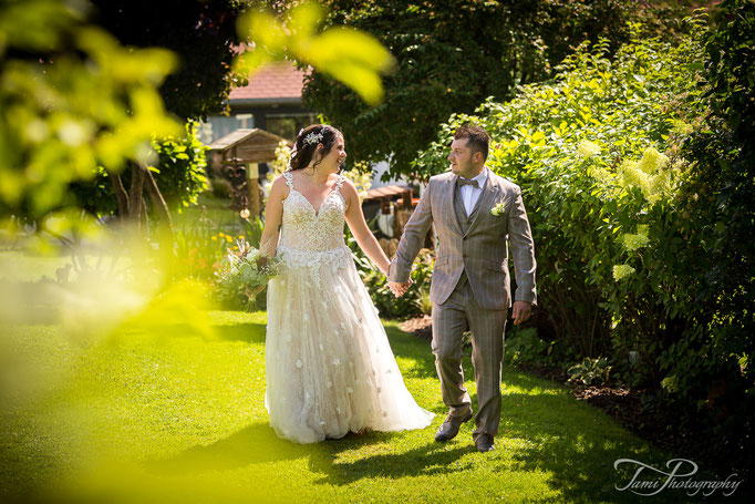 Hochzeitsfotograf, Brautpaarshooting, Marienkirche, Langfurth