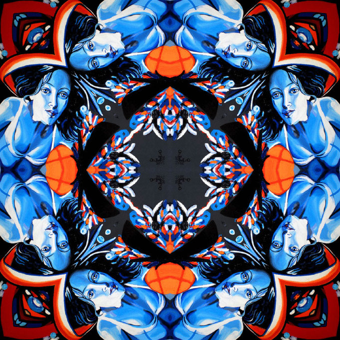 Botticelli meets Pipilotti, 2010 - digital bearbeitet © Christian Benz 