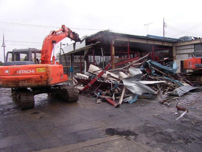 M勝田店解体工事