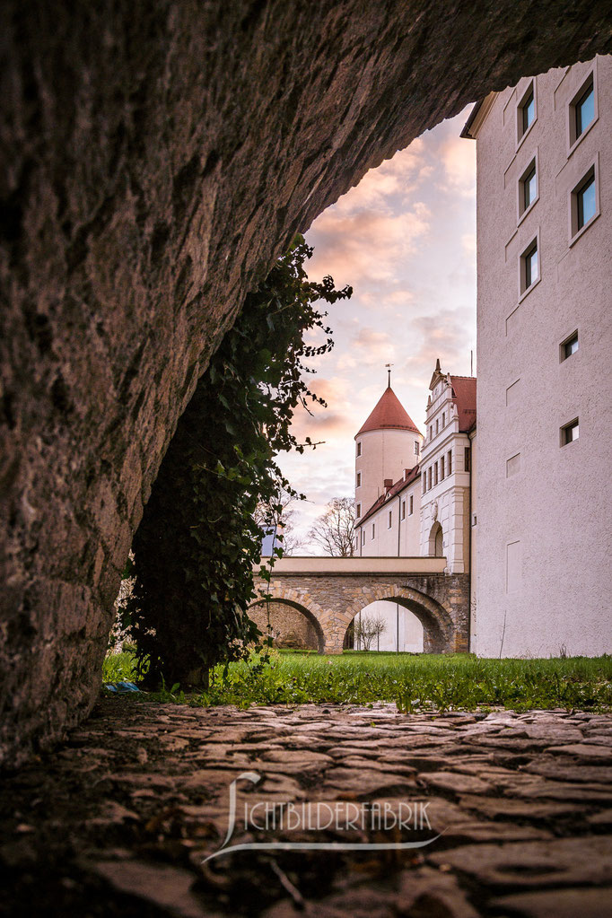 Freiberg - Blick auf Schloss Freudenstein 2