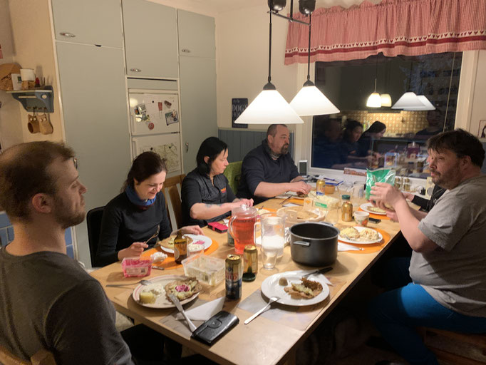 gemütliche Geburtstagsfeier 