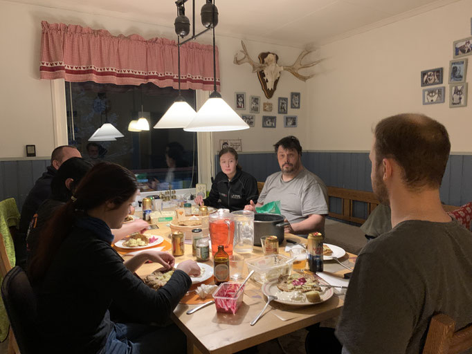 gemütliche Geburtstagsfeier 