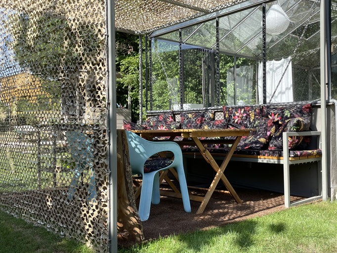 La terrasse extérieur