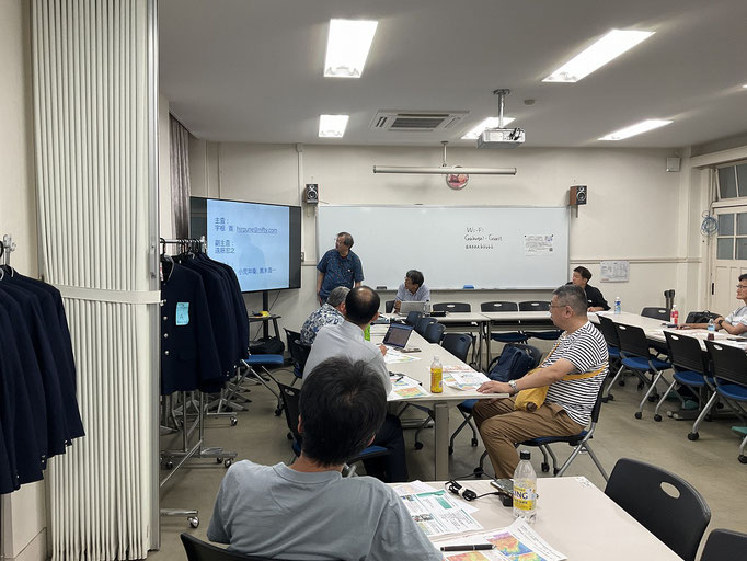 日本地図学会ナビゲーション専門部会の様子