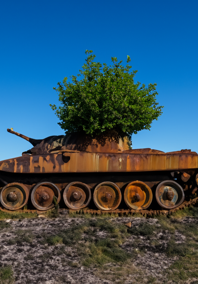 An overgrown tank 2