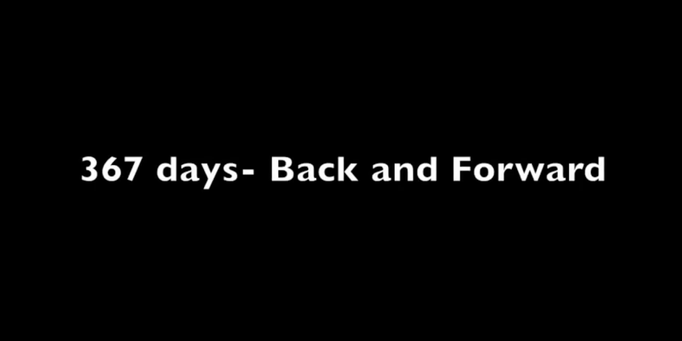 Video presentación del libro: "367 days- Back and Forward" (2011)