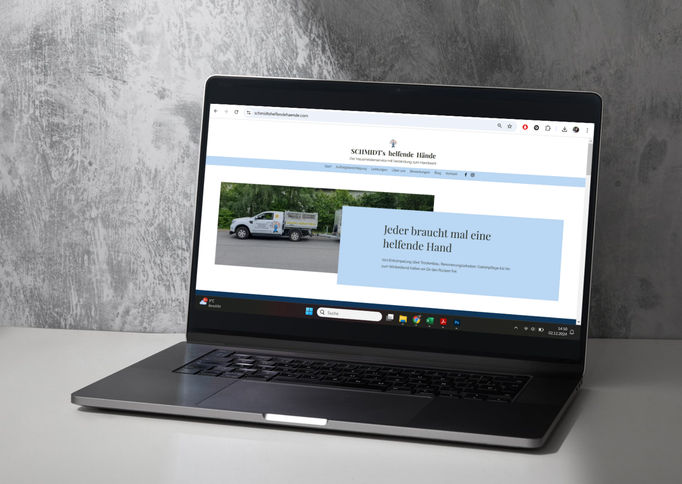 Website Schmidt's helfende Haende