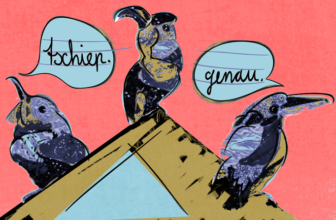 tschiep. genau. [digitale foto-collage]