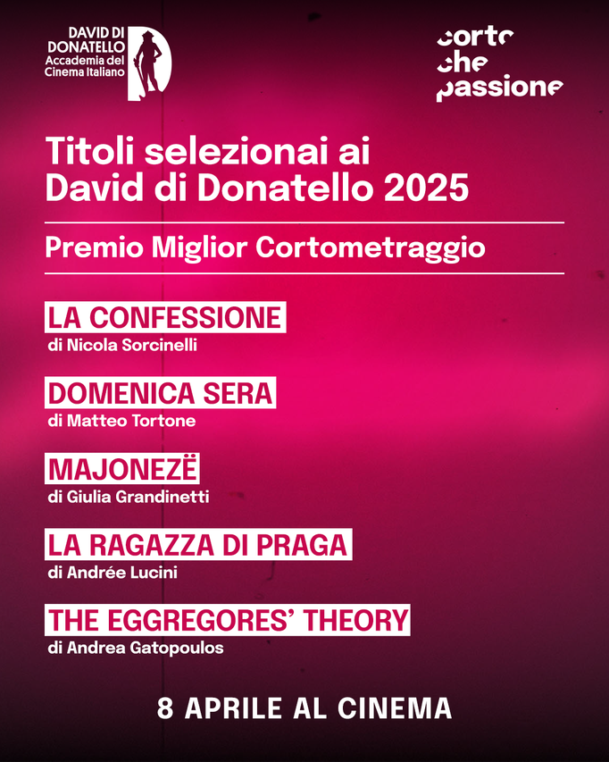 CORTO CHE PASSIONE 2 martedì 8: ore 21:00 #Cortochepassione