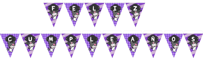 banderines kuromi