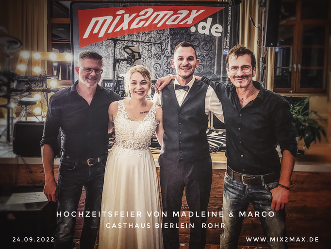 Hochzeitsband mix2max, in Rohr bei Schwabach, Nürnberg