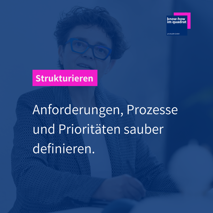 Prozessberatung für Spitaeler: Fachgespraech in moderner Klinikumgebung