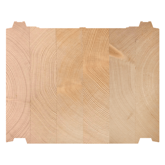 Formstabile Lamellenbalken aus Nadelholz, Nordfinnland