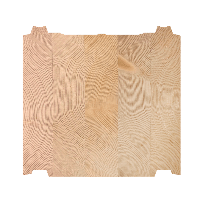 Formstabile Lamellenbalken aus nordfinnischem Nadelholz