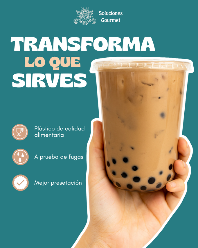 Vaso pet fondo "U"
