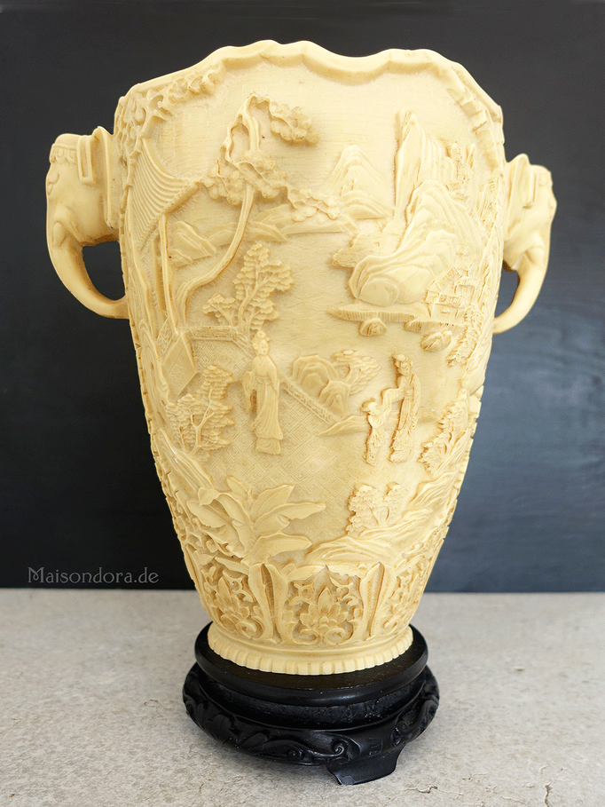 Vintage Speckstein Vase