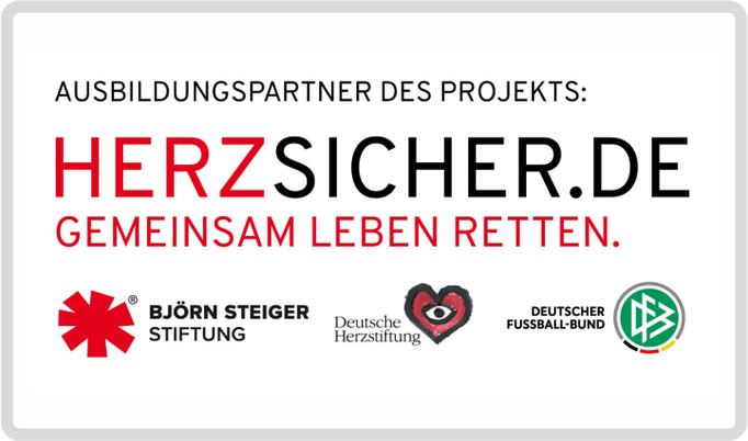 Ausbildungspartner des Projekts Herzsicher.de