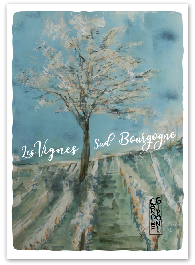 L'arbre dans les vignes PO58