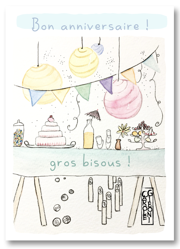Anniversaire de fête PO29