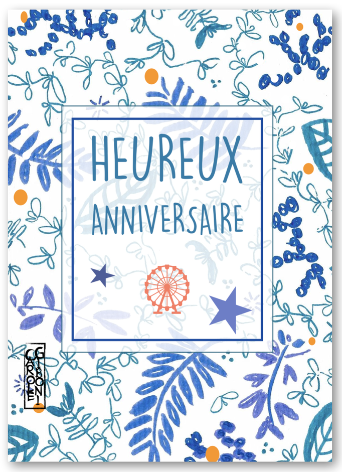 L'anniversaire bleu PO30