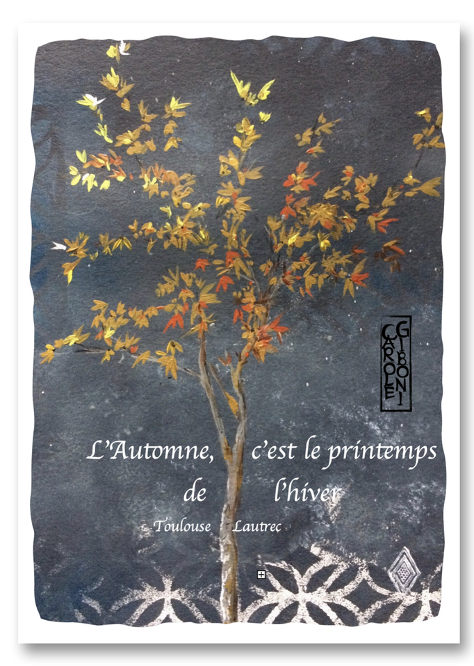 L'automne c'est le printemps de l'hiver PO39